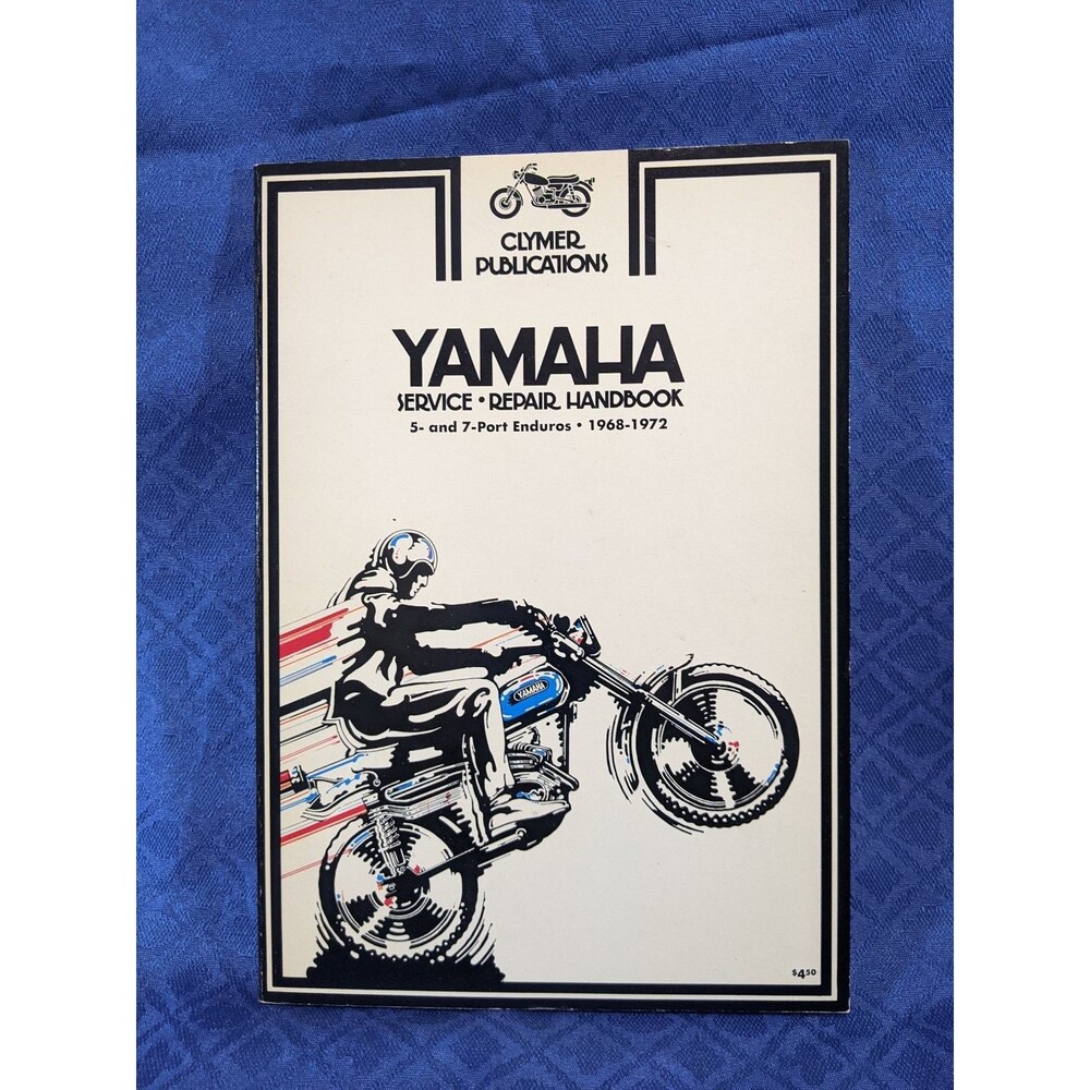 Yamaha Service Repair Handbook 1968-1972 Enduro Clymer Publications
